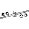 Circular Metric Die and Holder Set (6 Piece)