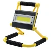 COB LED Rechargeable Folding Work Light and Power Bank, 20W, 750 - 1,500 Lumens