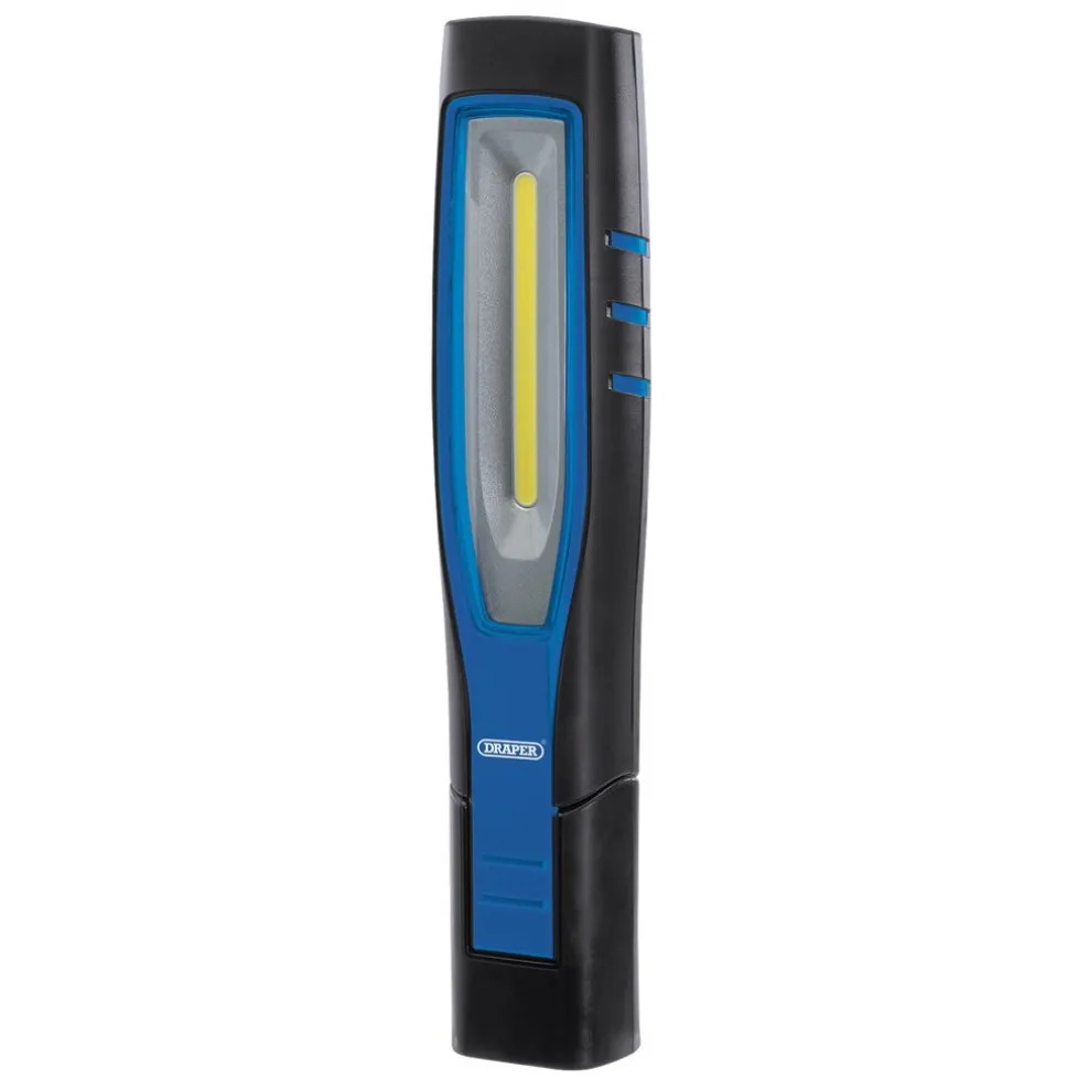 COB/SMD LED Rechargeable Inspection Lamp, 7W, 700 Lumens, Blue, 1 x USB Cable Supplied