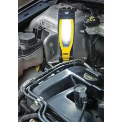 COB/SMD LED Rechargeable Inspection Lamp, 7W, 700 Lumens, Yellow, 1 x USB Cable Supplied