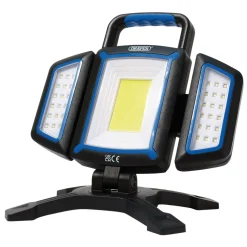 COB SMD Rechargeable Work Light and Powerbank, 18W, 2000 Lumens, USB-C Cable Supplied