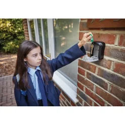 Combination Lock Wall-Mounted Key Box