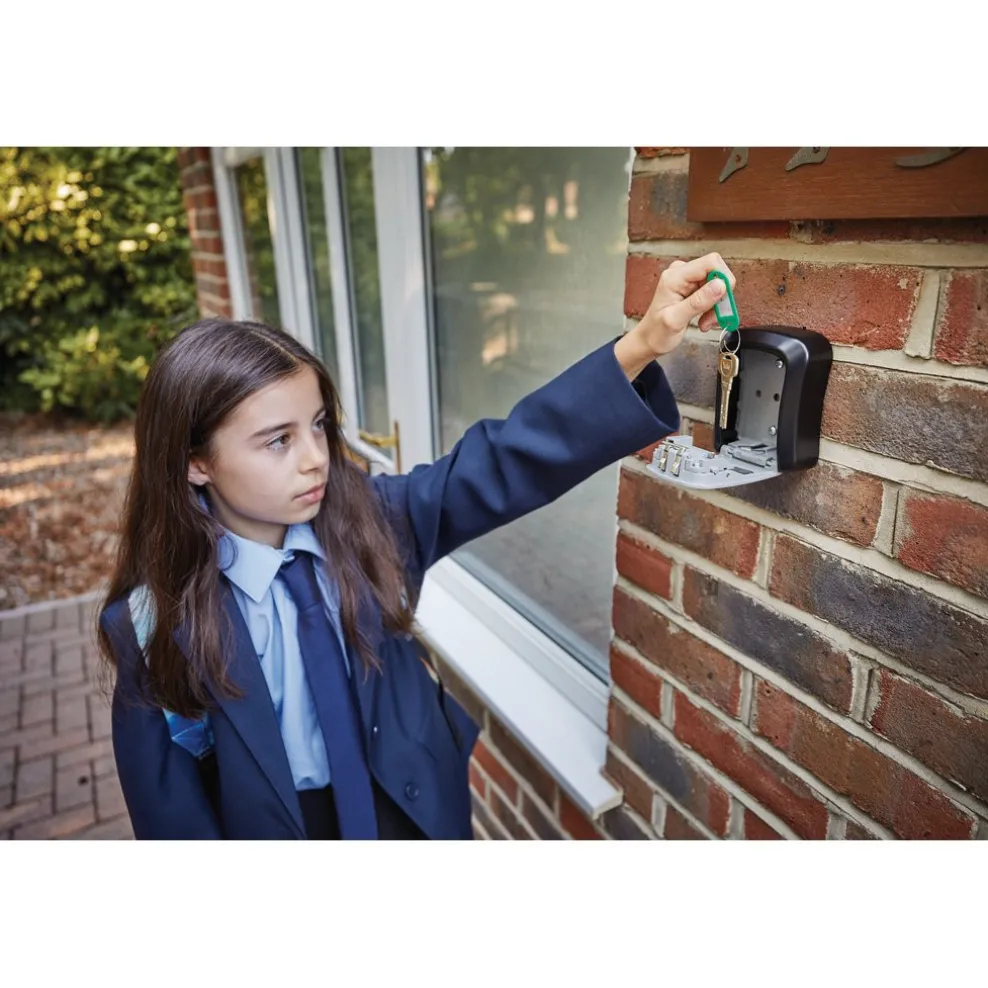 Combination Lock Wall-Mounted Key Box