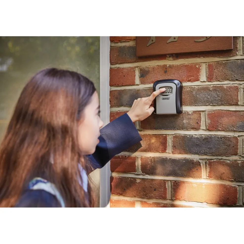 Combination Lock Wall-Mounted Key Box