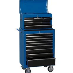 Combination Roller Cabinet and Tool Chest, 15 Drawer, 26", 680 x 458 x 1322mm