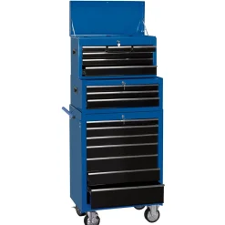 Combination Roller Cabinet and Tool Chest, 16 Drawer, 26"