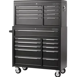 Combined Roller Cabinet and Tool Chest, 19 Drawer, 42"
