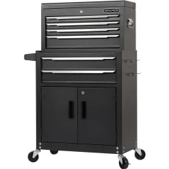 Combined Roller Cabinet and Tool Chest, 6 Drawer, 24