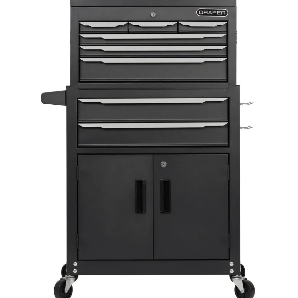 Combined Roller Cabinet and Tool Chest, 8 Drawer, 24"