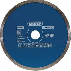 Continuous Diamond Blade, 180mm