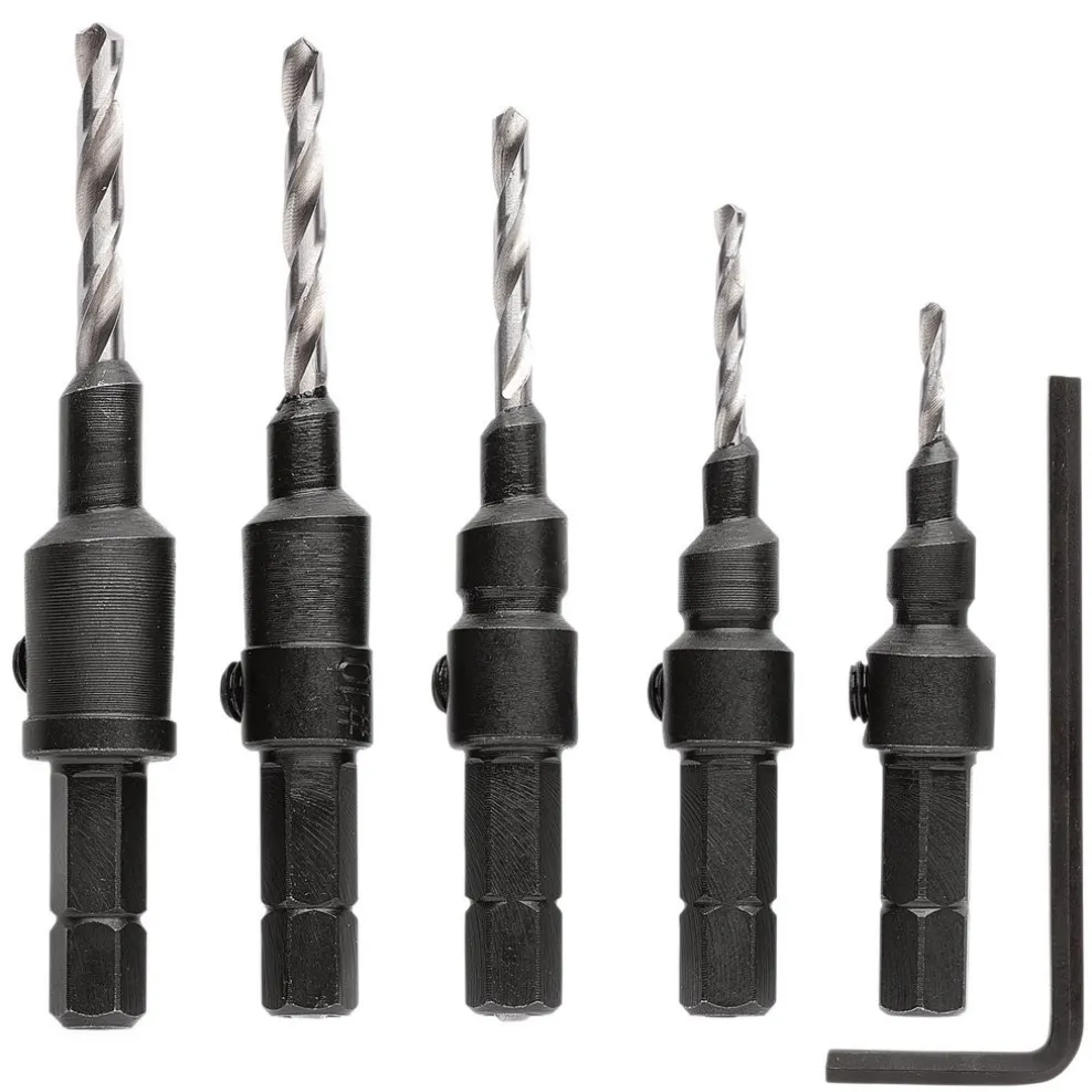 Countersink Bit Set (5 Piece)