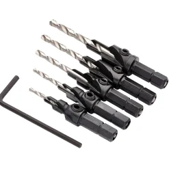 Countersink Bit Set (5 Piece)