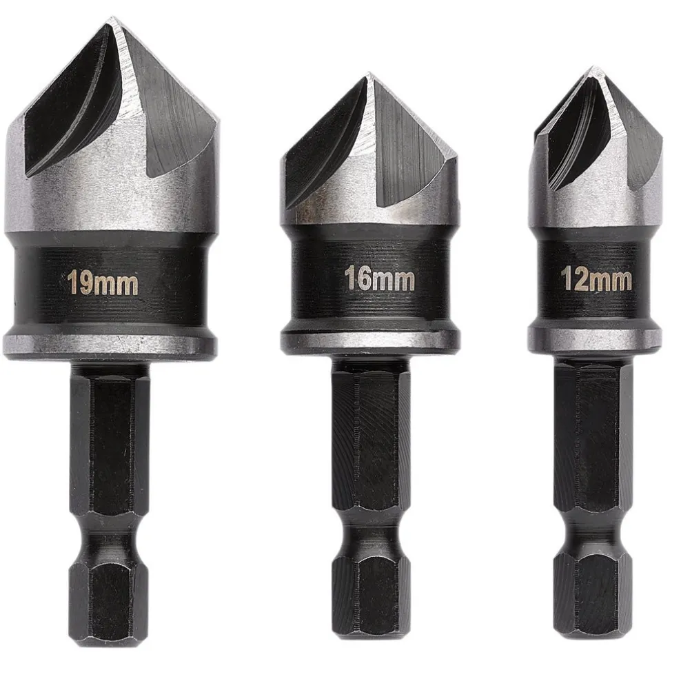 Countersink Bit Set (3 Piece)