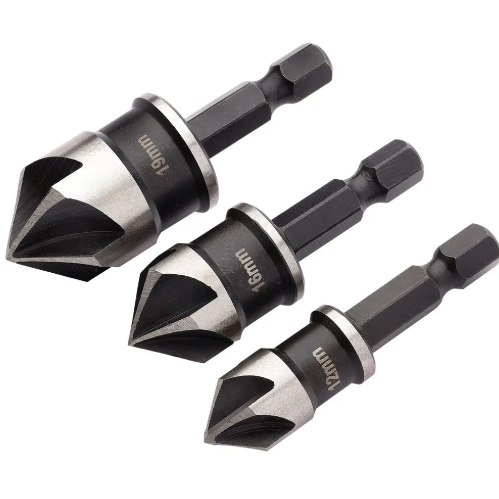Countersink Bit Set (3 Piece)