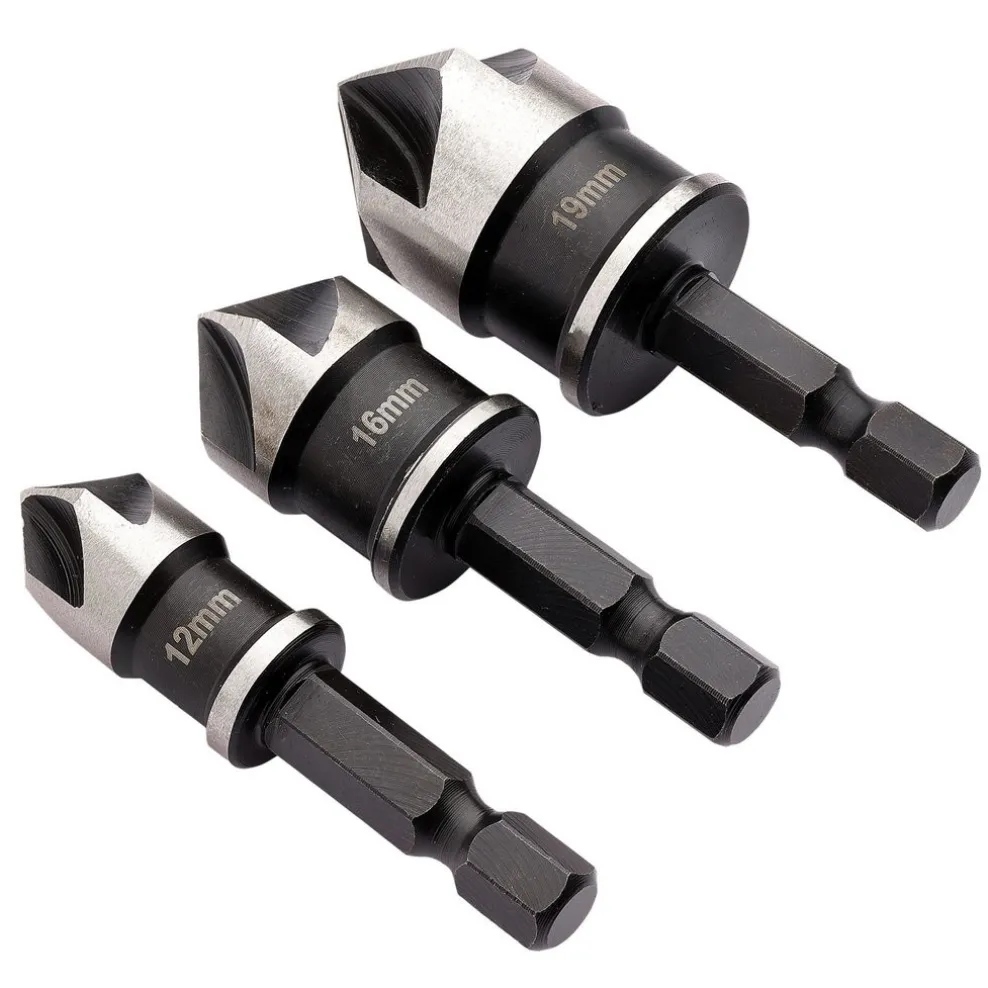 Countersink Bit Set (3 Piece)