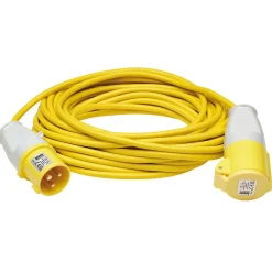 Defender E85111 Extension Lead, Yellow, 1.5mm², 16A, 14m
