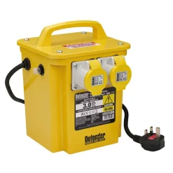 Defender E203010 3kVA Portable Transformer, 16A
