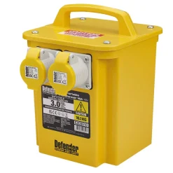 Defender E203010 3kVA Portable Transformer, 16A