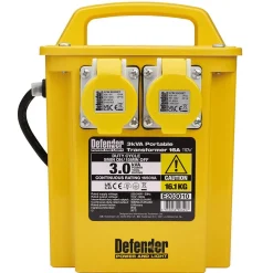 Defender E203010 3kVA Portable Transformer, 16A