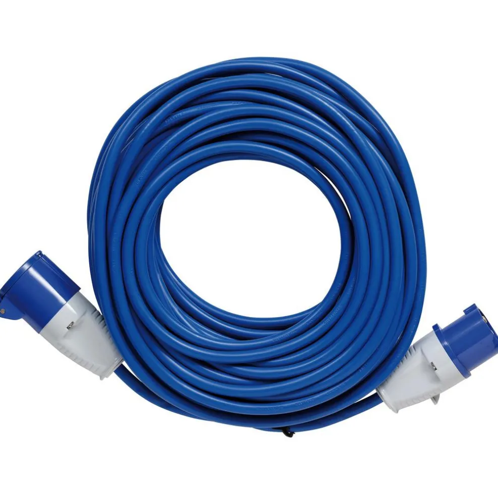 Defender E85234 230V Arctic Extension Lead, Blue, 2.5mm², 16A, 25m