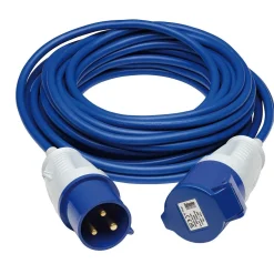 Defender E85237 230V Arctic Extension Lead, Blue, 2.5mm², 32A, 14m
