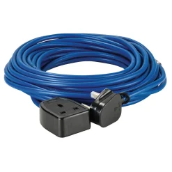 Defender E85222 230V Extension Lead, Blue, 1.5mm², 13A ,14m