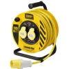 Defender E86455 110V Heavy Duty Industrial Cable Reel, 25m
