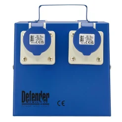 Defender E13112 230V Splitter Box, 4 x 16A