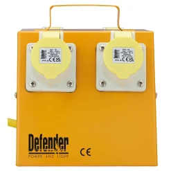 Defender E13104 110V Splitter Box, 4 x 16A