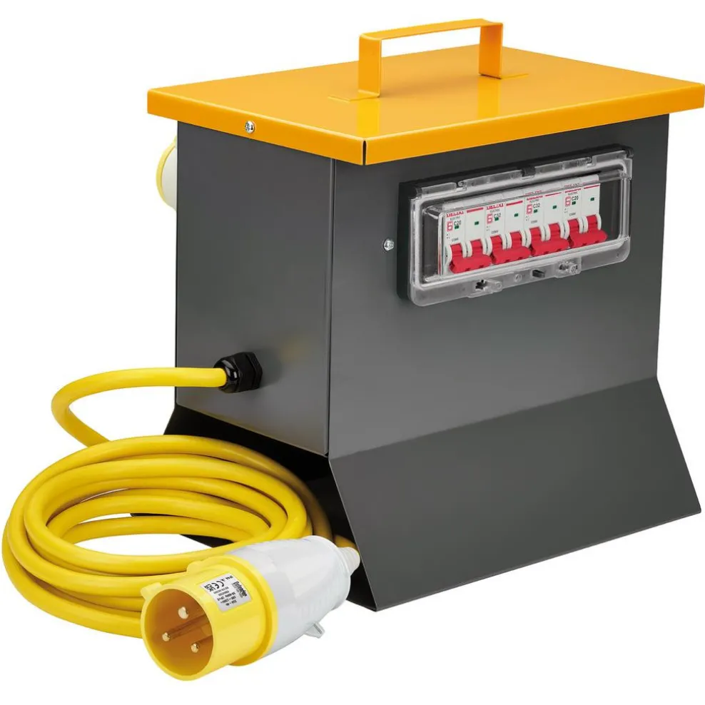 Defender E13125 110V Splitter (MCB) 4 x 16A/ 2 x 32A