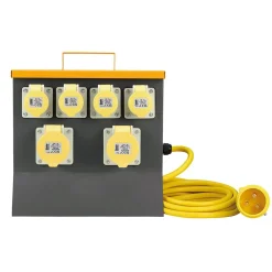 Defender E13125 110V Splitter (MCB) 4 x 16A/ 2 x 32A