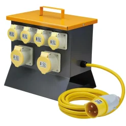 Defender E13125 110V Splitter (MCB) 4 x 16A/ 2 x 32A