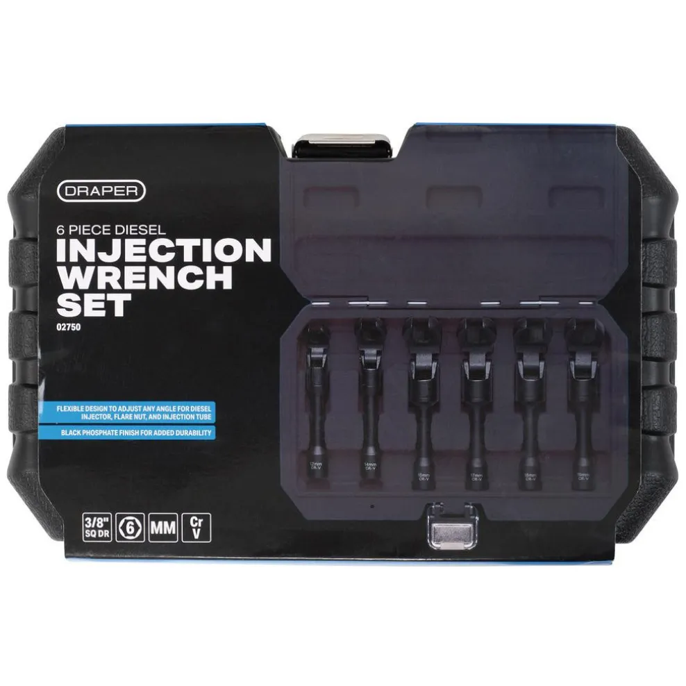 Diesel Injection Wrench Set (6 Piece)