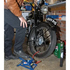 Double Cylinder Foot Pump with Pressure Gauge