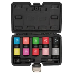 Double Ended Wheel Nut Socket Set, 1/2