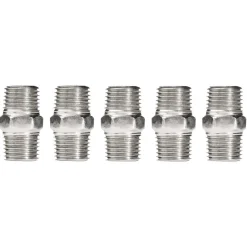 Double Union, 1/4" BSP (Pack of 5)