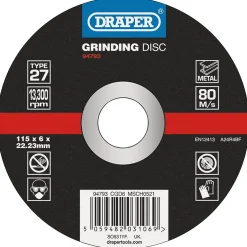 DPC Metal Grinding Disc, 115 x 6 x 22.23mm
