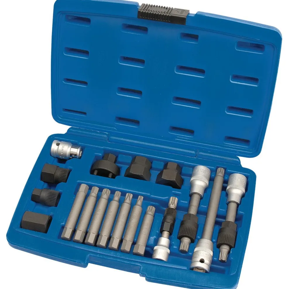 Draper Expert Alternator Pulley Tool Kit (18 Piece)