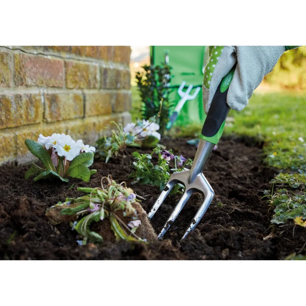 Draper Expert Aluminium Garden Tool Set with Storage Bag (11 Piece)