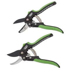 Draper Expert Anvil and Bypass Secateurs Set, 200mm (2 Piece)