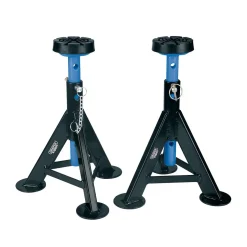 Draper Expert Axle Stands, 3 Tonne, Blue (Pair)