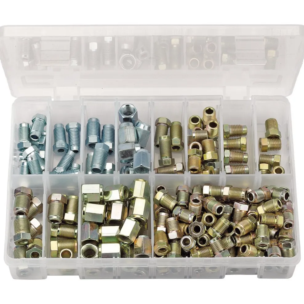 Draper Expert Brake Pipe Fittings Kit (205 Piece)
