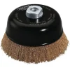 Draper Expert Brassed Steel Crimped Wire Cup Brush, 125mm, M14