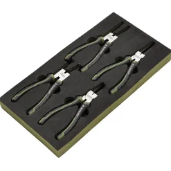 Draper Expert Circlip Pliers Set in EVA Foam Tray, 180mm (4 Piece)