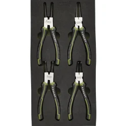 Draper Expert Circlip Pliers Set in EVA Foam Tray, 180mm (4 Piece)