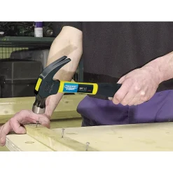Draper Expert Claw Hammer with Fibreglass Shaft, 560g/20oz