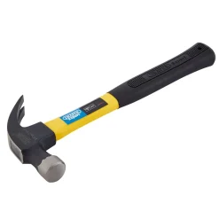Draper Expert Claw Hammer with Fibreglass Shaft, 560g/20oz