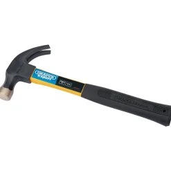Draper Expert Claw Hammer with Fibreglass Shaft, 450g/16oz
