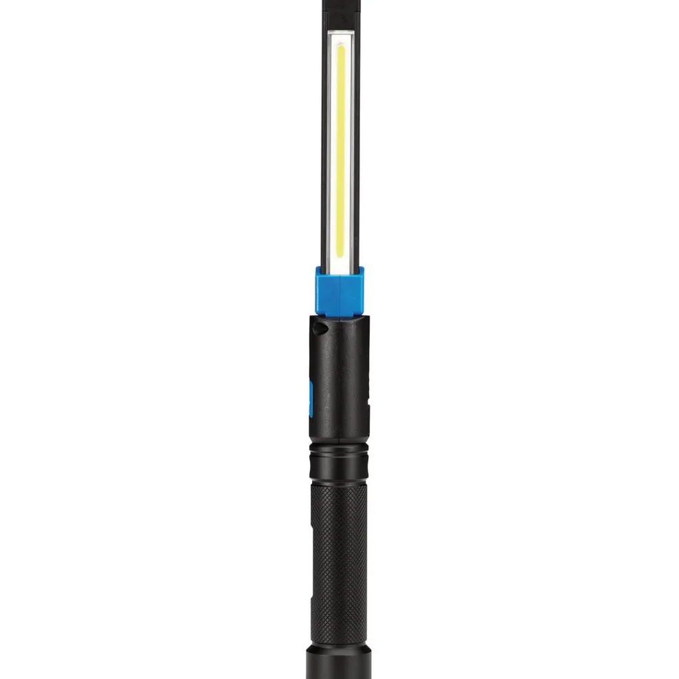 Draper Expert COB/SMD LED USB Rechargeable Folding Slim Light, 8W, 800 Lumens, USB-C Cable Supplied