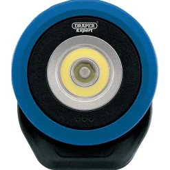 Draper Expert COB/SMD LED Wireless/USB Rechargeable Mini Flood Light, 7W, 670 Lumens, USB-C Cable Supplied